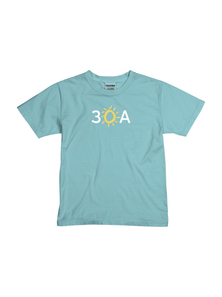 30A Logo Comfort Colors Youth T - Shirt - 30A Gear - youth tee