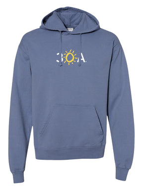 30A Logo Comfort Wash Hoodie - 30A Gear - men fleece