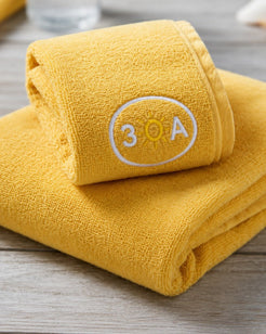 30A Logo Cotton Love Beach Towel - 30A Gear - novelty misc