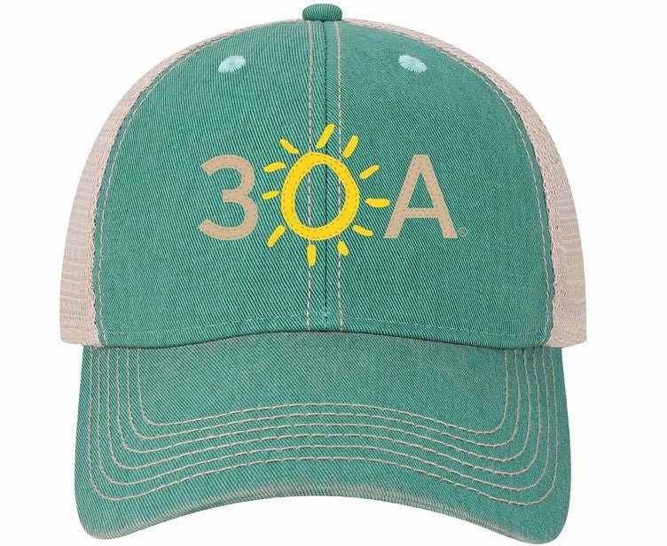 30A Logo OFA Trucker - 30A Gear - caps adjustable