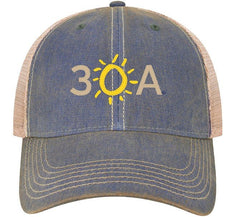 30A Logo OFA Trucker - 30A Gear - caps adjustable
