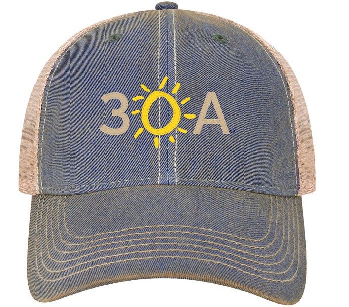 30A Logo OFA Trucker - 30A Gear - caps adjustable