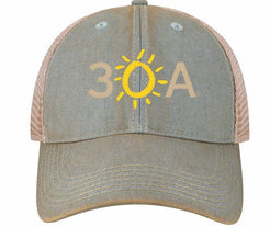 30A Logo OFA Trucker - 30A Gear - caps adjustable