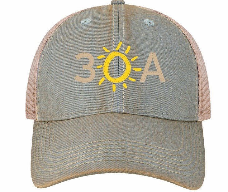 30A Logo OFA Trucker - 30A Gear - caps adjustable