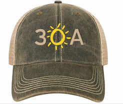 30A Logo OFA Trucker - 30A Gear - caps adjustable