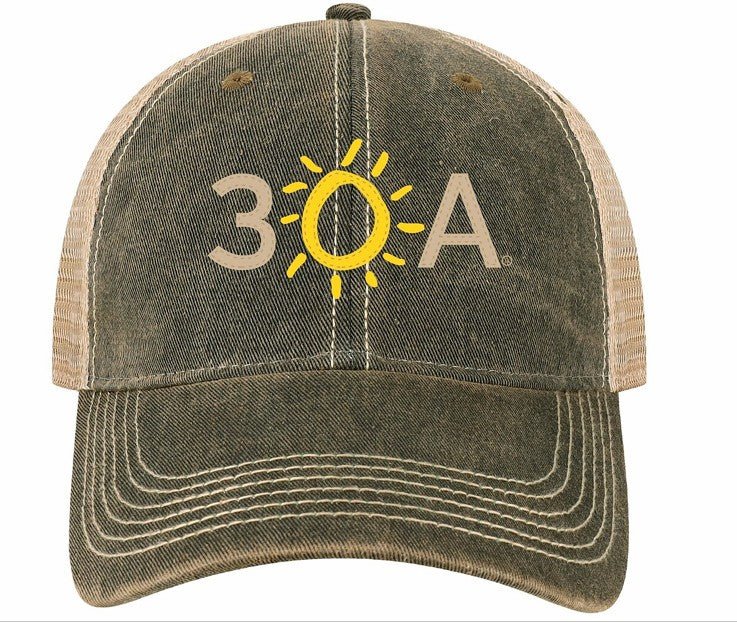 30A Logo OFA Trucker - 30A Gear - caps adjustable