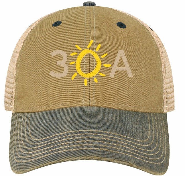 30A Logo OFA Trucker - 30A Gear - caps adjustable