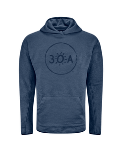 30A Logo Pebble Hoodie - 30A Gear - Mens Fleece