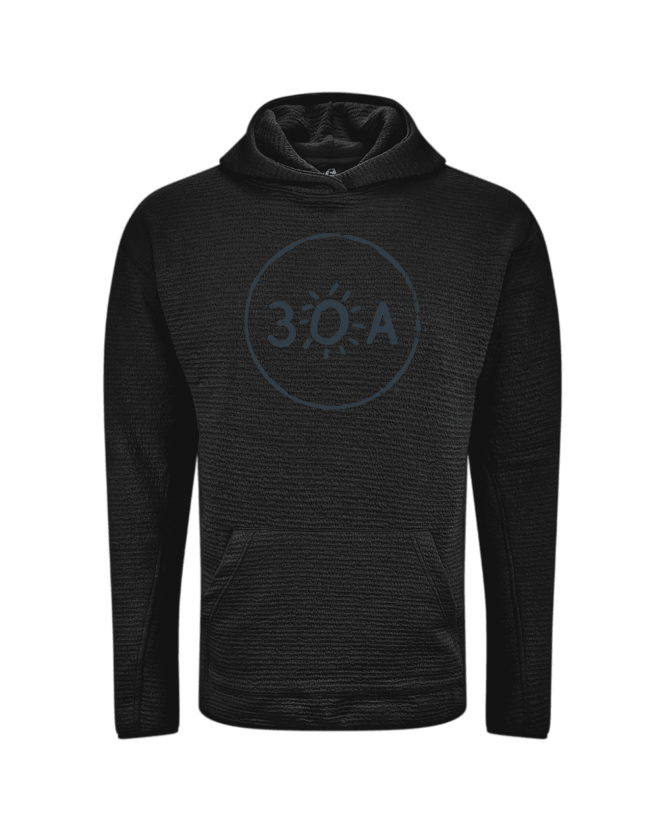 30A Logo Pebble Hoodie - 30A Gear - Mens Fleece
