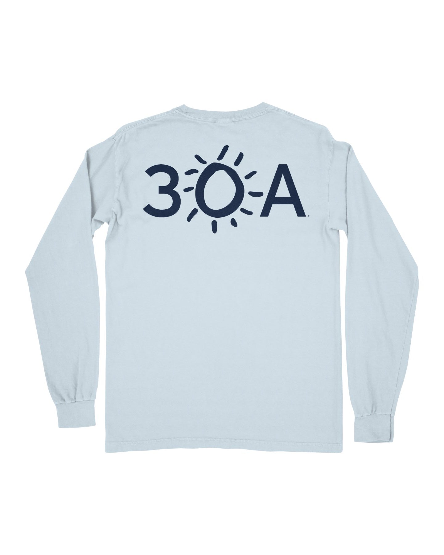 30A Logo Pocket Long Sleeve T - shirt - 30A Gear - men tee
