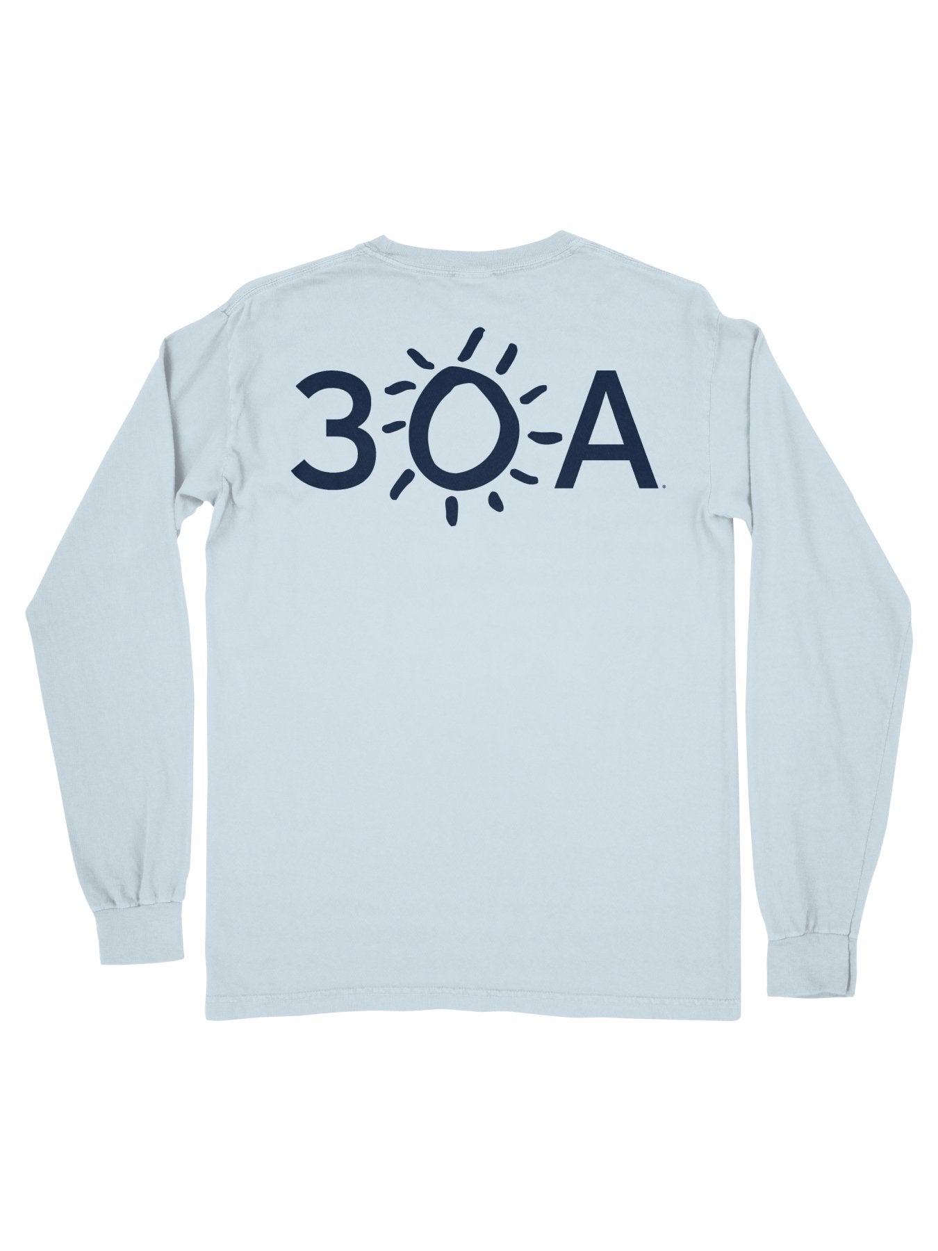 30A Logo Pocket Long Sleeve T - shirt - 30A Gear - men tee