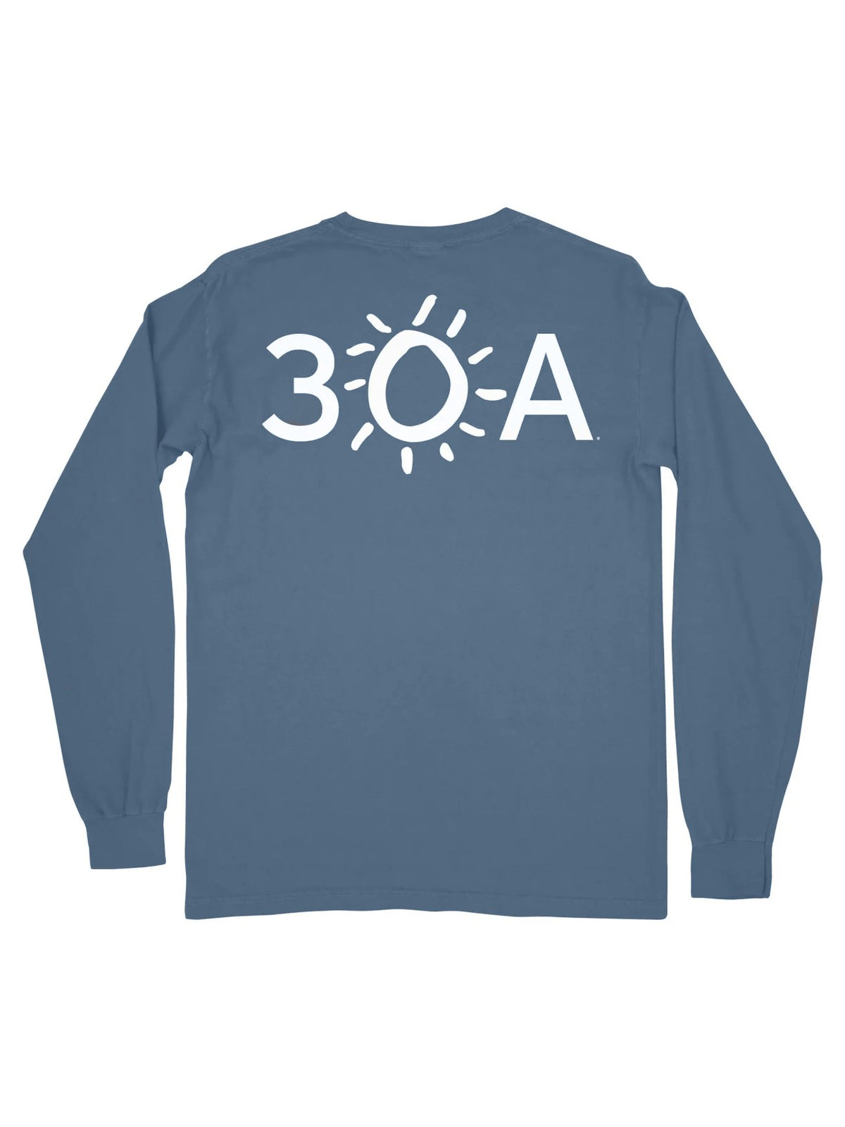 30A Logo Pocket Long Sleeve T - shirt - 30A Gear - men tee