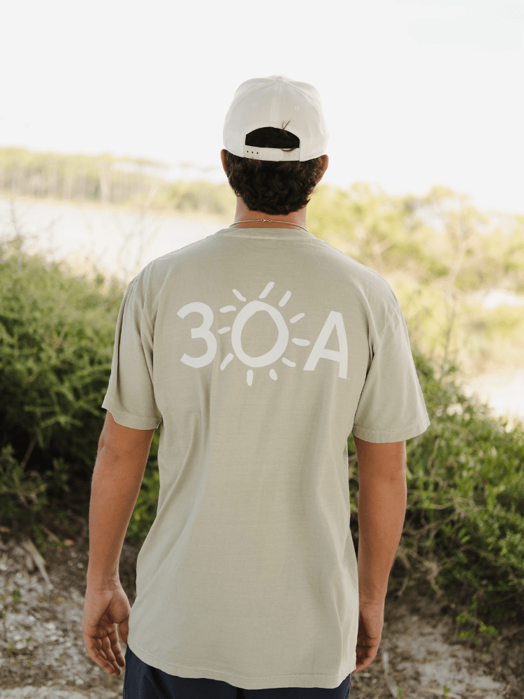 30A Logo Pocket T-Shirt - 30A Gear - men tee