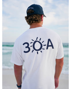 30A Logo Pocket T - shirt - 30A Gear - men tee