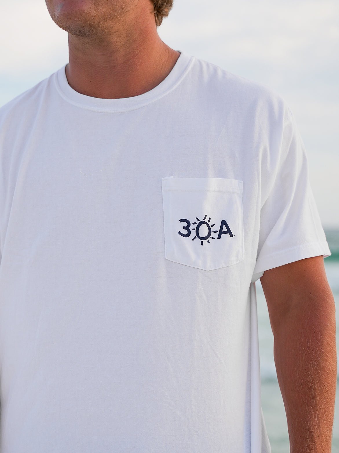 30A Logo Pocket T - shirt - 30A Gear - men tee