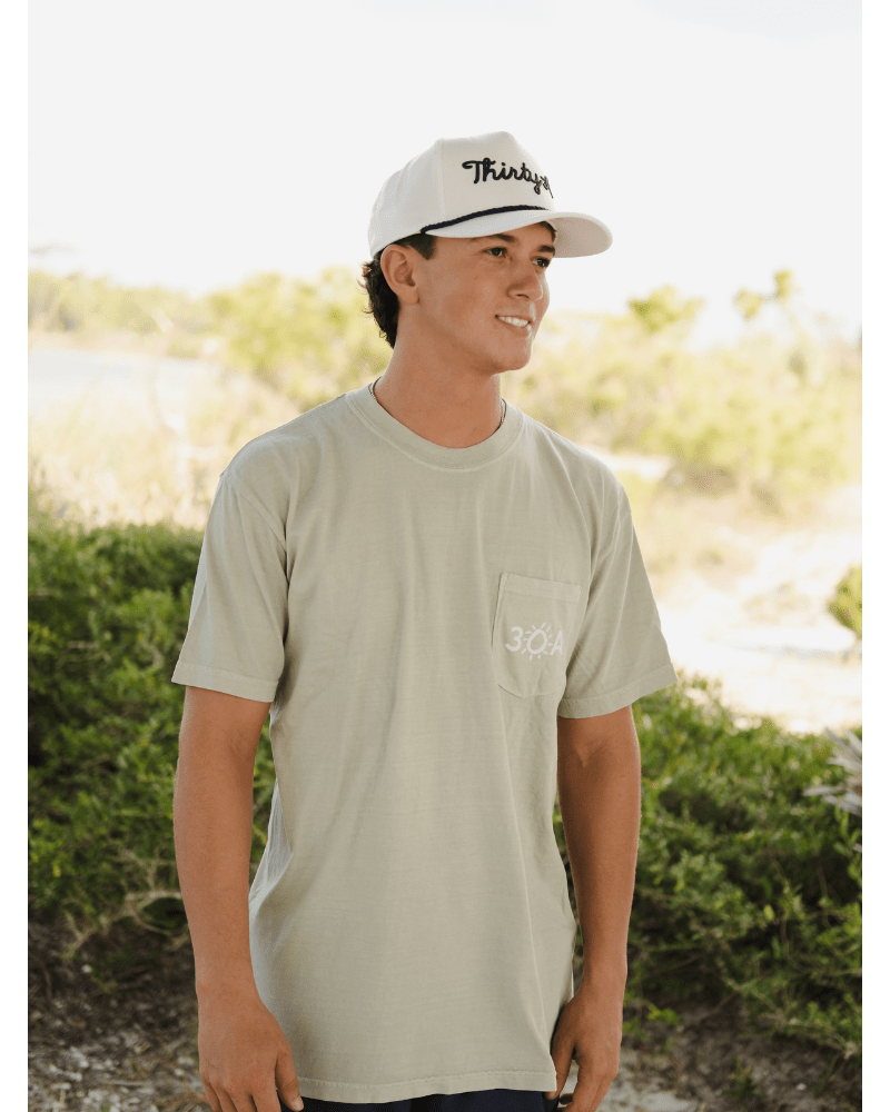 30A Logo Pocket T-Shirt - 30A Gear - men tee
