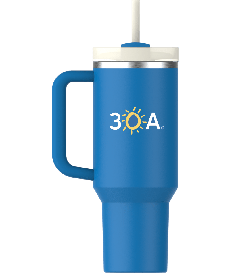 30A Logo Print Stanley Quencher H2.O FlowState™ Tumbler - 30A Gear - novelty drinkware