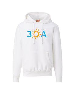 30A Logo Pro Weave Hoodie - 30A Gear - Mens Fleece
