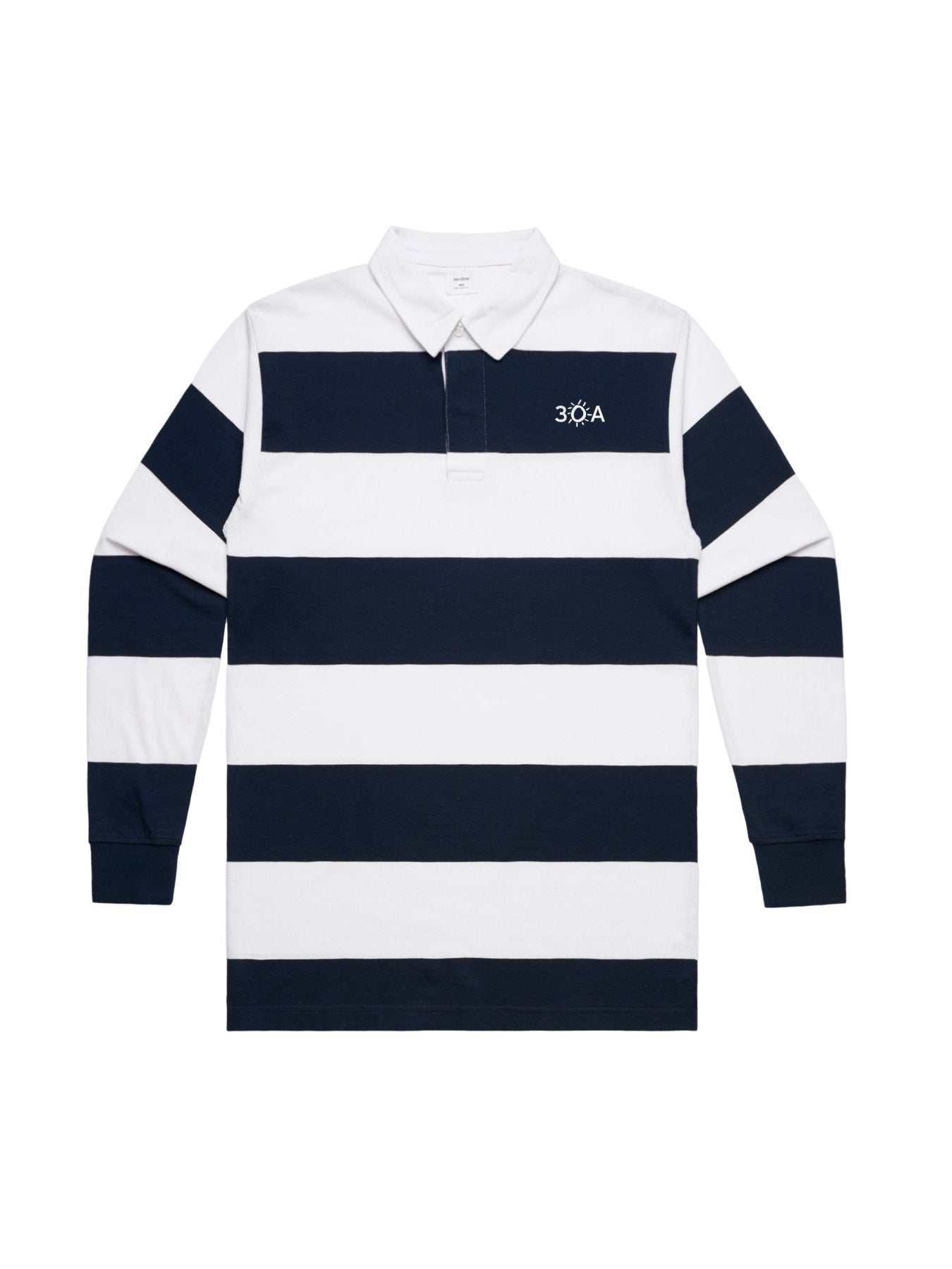 30A Logo Rugby Jersey - 30A Gear - men resort