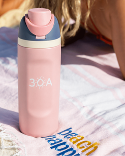 30A Logo Sip Water Bottle 16 Ounce - 30A Gear - novelty drinkware