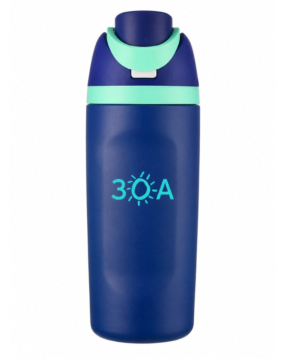 30A Logo Sip Water Bottle 16 Ounce - 30A Gear - novelty drinkware