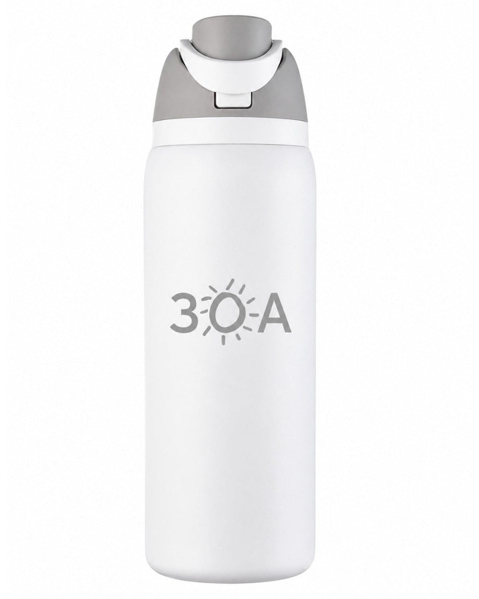 30A Logo Sip Water Bottle 16 Ounce - 30A Gear - novelty drinkware