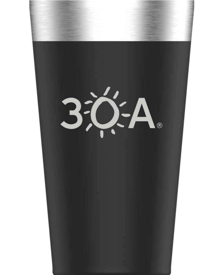 30A Logo Stanley Stacking Beer Pint 16oz - 30A Gear - novelty drinkware