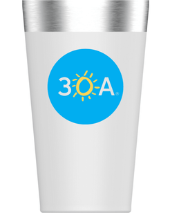 30A Logo Stanley Stacking Beer Pint 16oz - 30A Gear - novelty drinkware