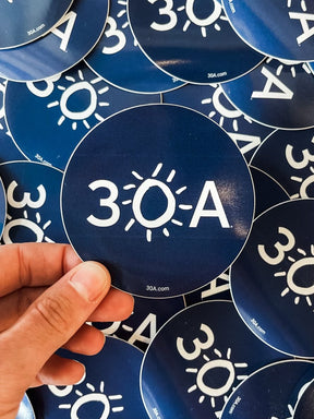 30A Logo Sticker - 30A Gear - novelty sticker