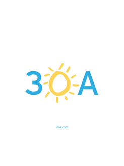 30A Logo Sticker - 30A Gear - novelty sticker