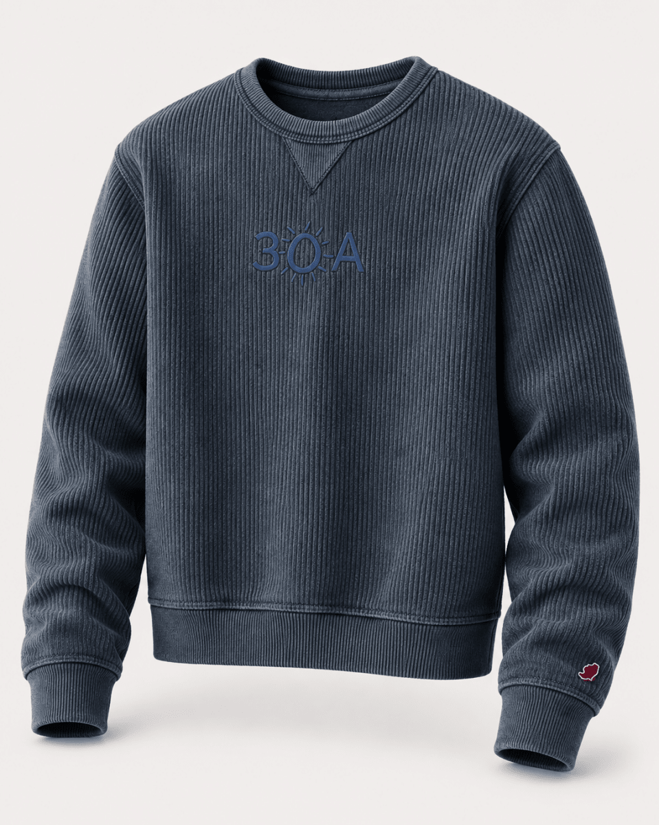 30A Logo Timber Crew - 30A Gear - Ladies Waffle