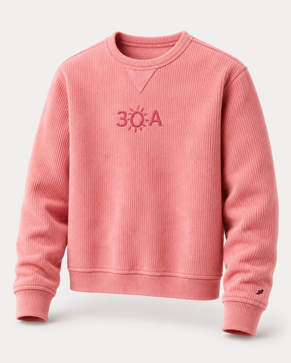 30A Logo Timber Crew - 30A Gear - Ladies Waffle