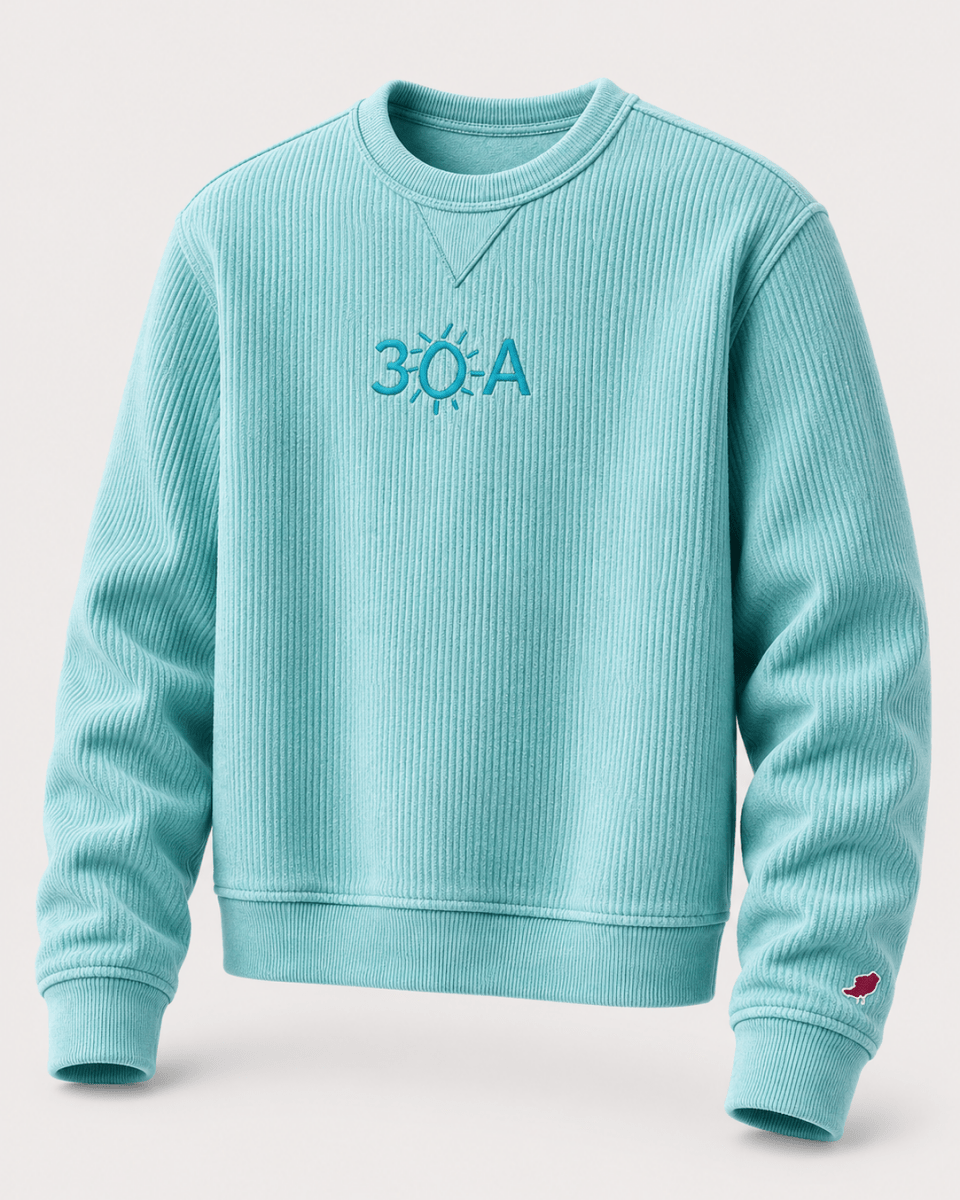 30A Logo Timber Crew - 30A Gear - Ladies Waffle