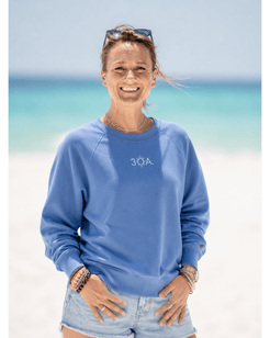 30A Logo W 1991 Crew - 30A Gear - Ladies Fleece