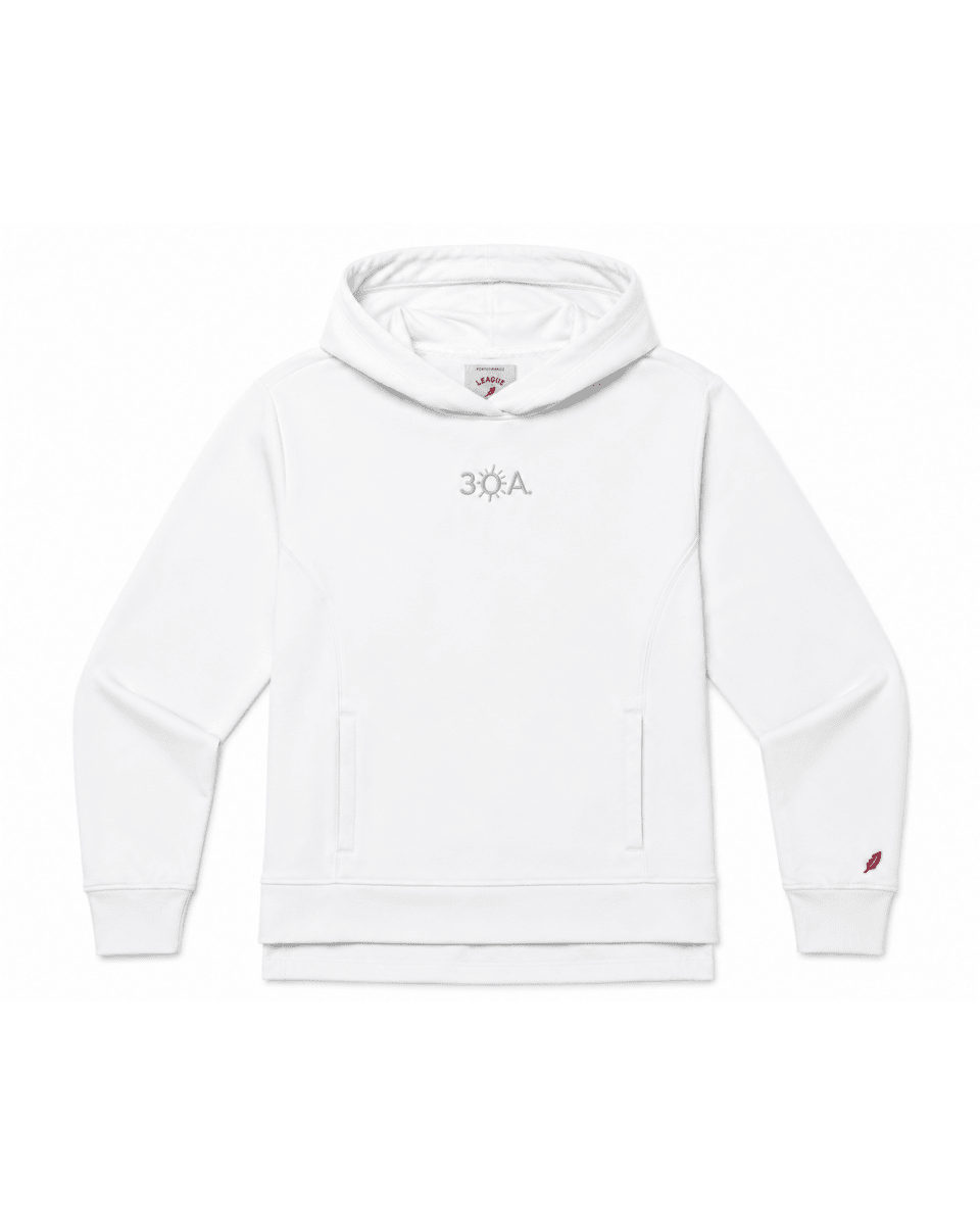 30A Logo W 1991 Hoodie - 30A Gear - Ladies Fleece