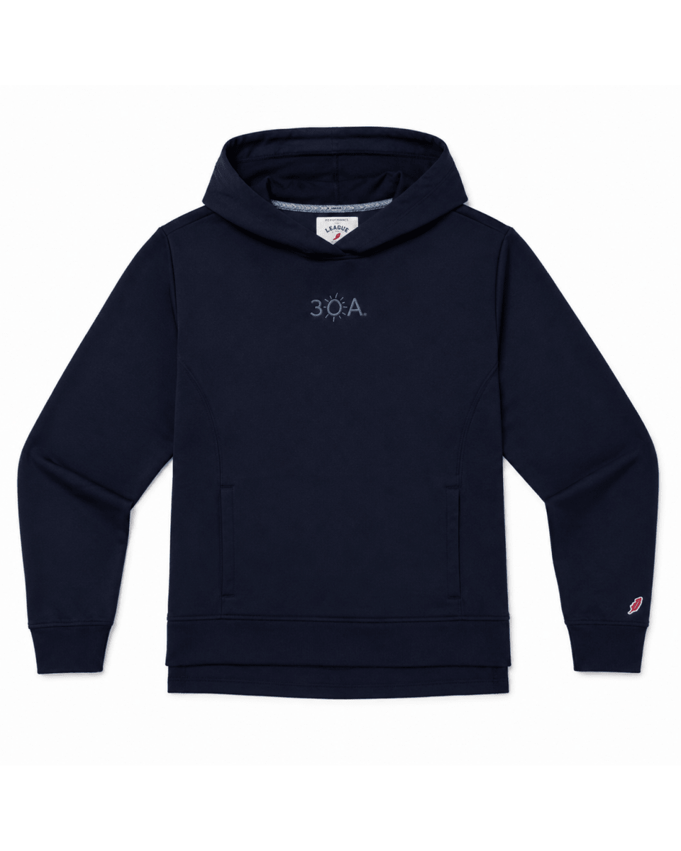 30A Logo W 1991 Hoodie - 30A Gear - Ladies Fleece
