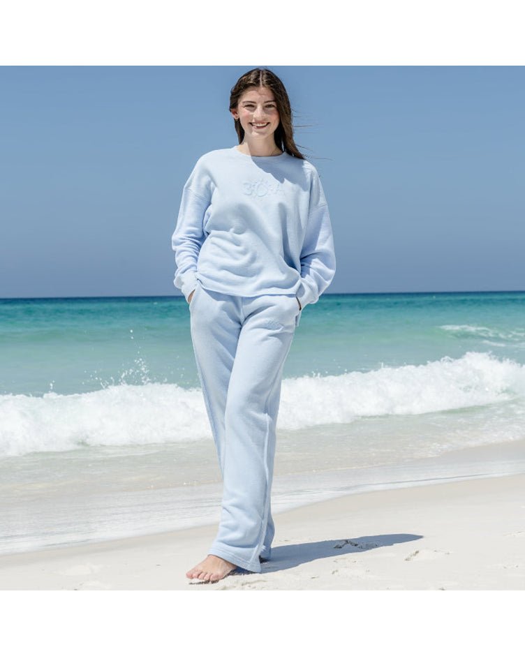 30A Logo W Reverse Fleece Pant - 30A Gear - Ladies Fleece