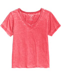 30A Logo W Short Sleeve V Neck - 30A Gear - Ladies Burnout