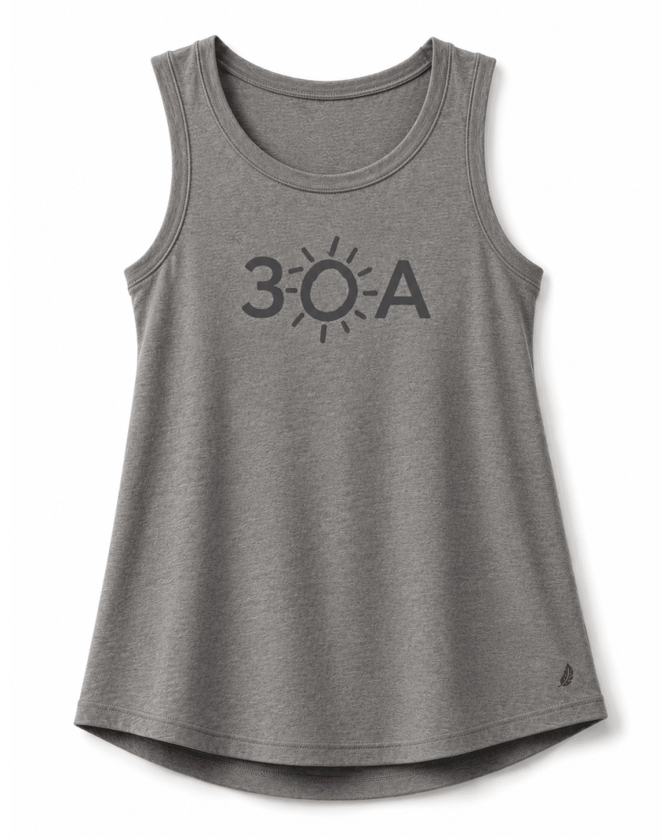 30A Logo W TriFlex Tank - 30A Gear - Tank Trapeze
