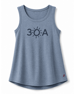 30A Logo W TriFlex Tank - 30A Gear - Tank Trapeze