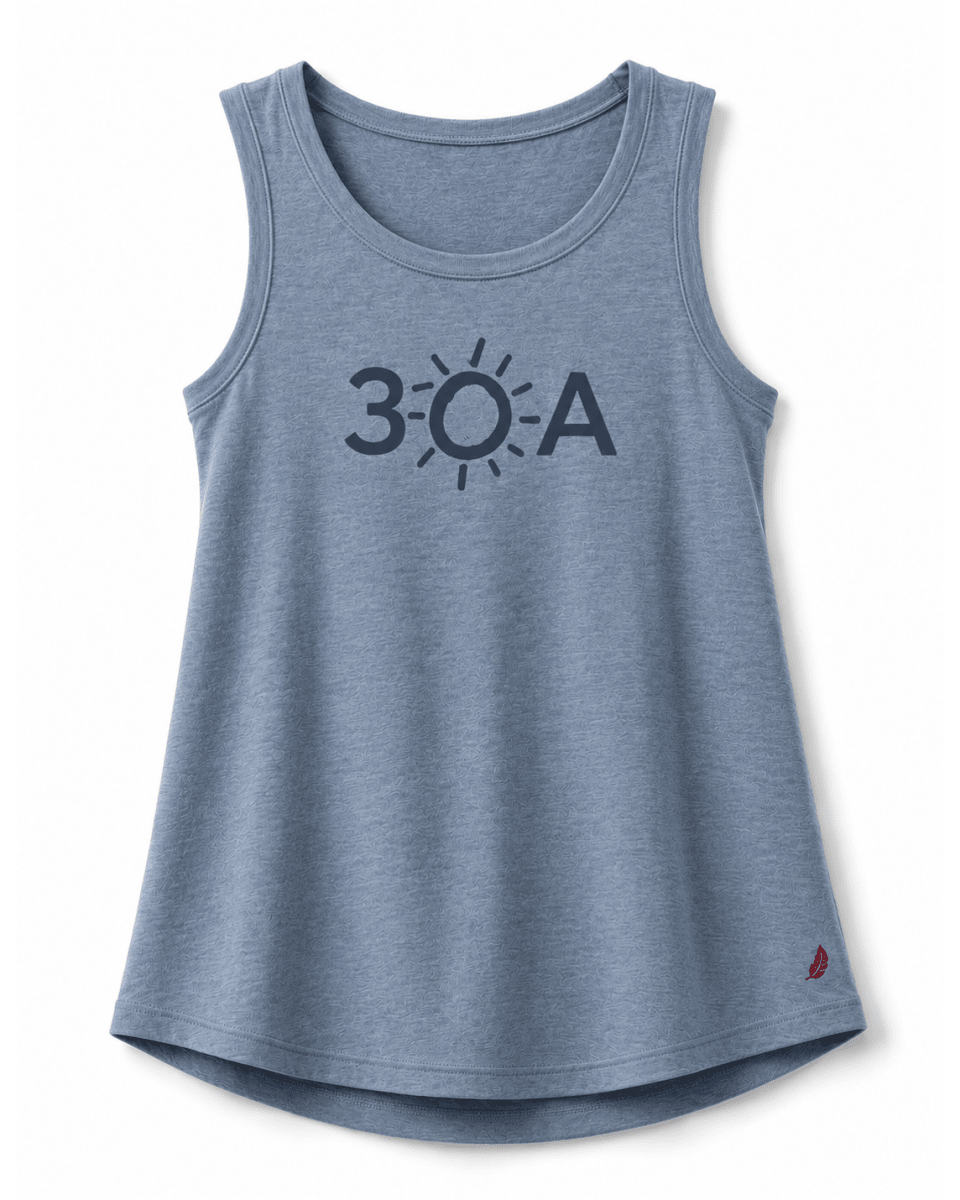 30A Logo W TriFlex Tank - 30A Gear - Tank Trapeze