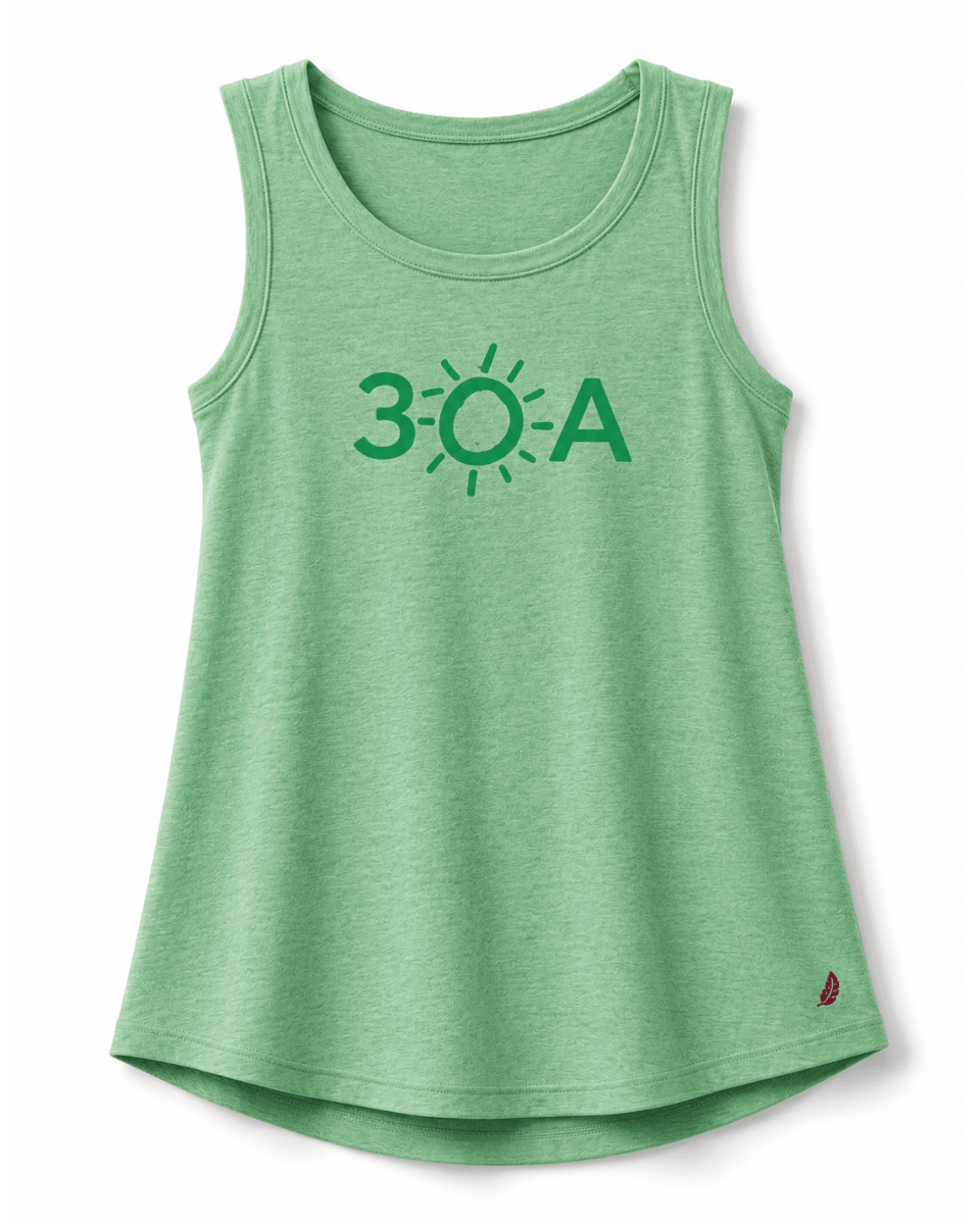 30A Logo W TriFlex Tank - 30A Gear - Tank Trapeze