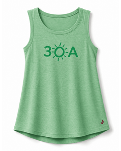 30A Logo W TriFlex Tank - 30A Gear - Tank Trapeze