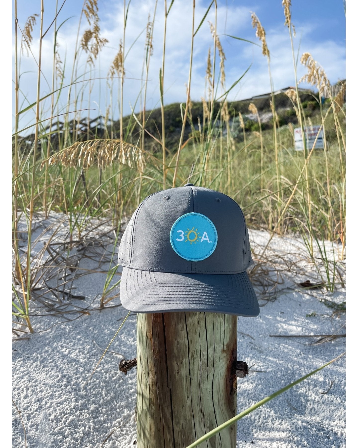 30A Official Logo Patch Performance Hat - 30A Gear - caps adjustable