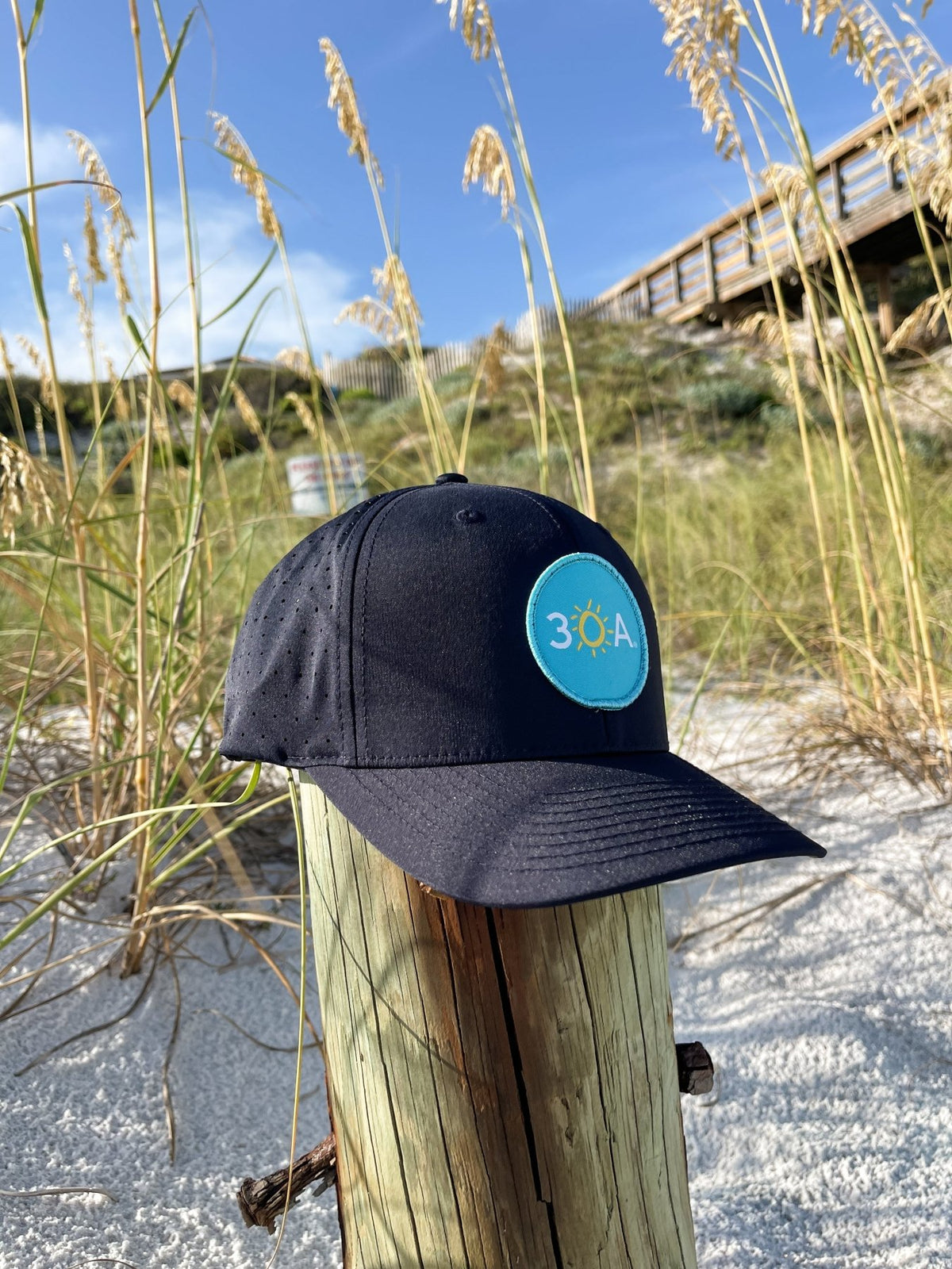 30A Official Logo Patch Performance Hat - 30A Gear - caps adjustable