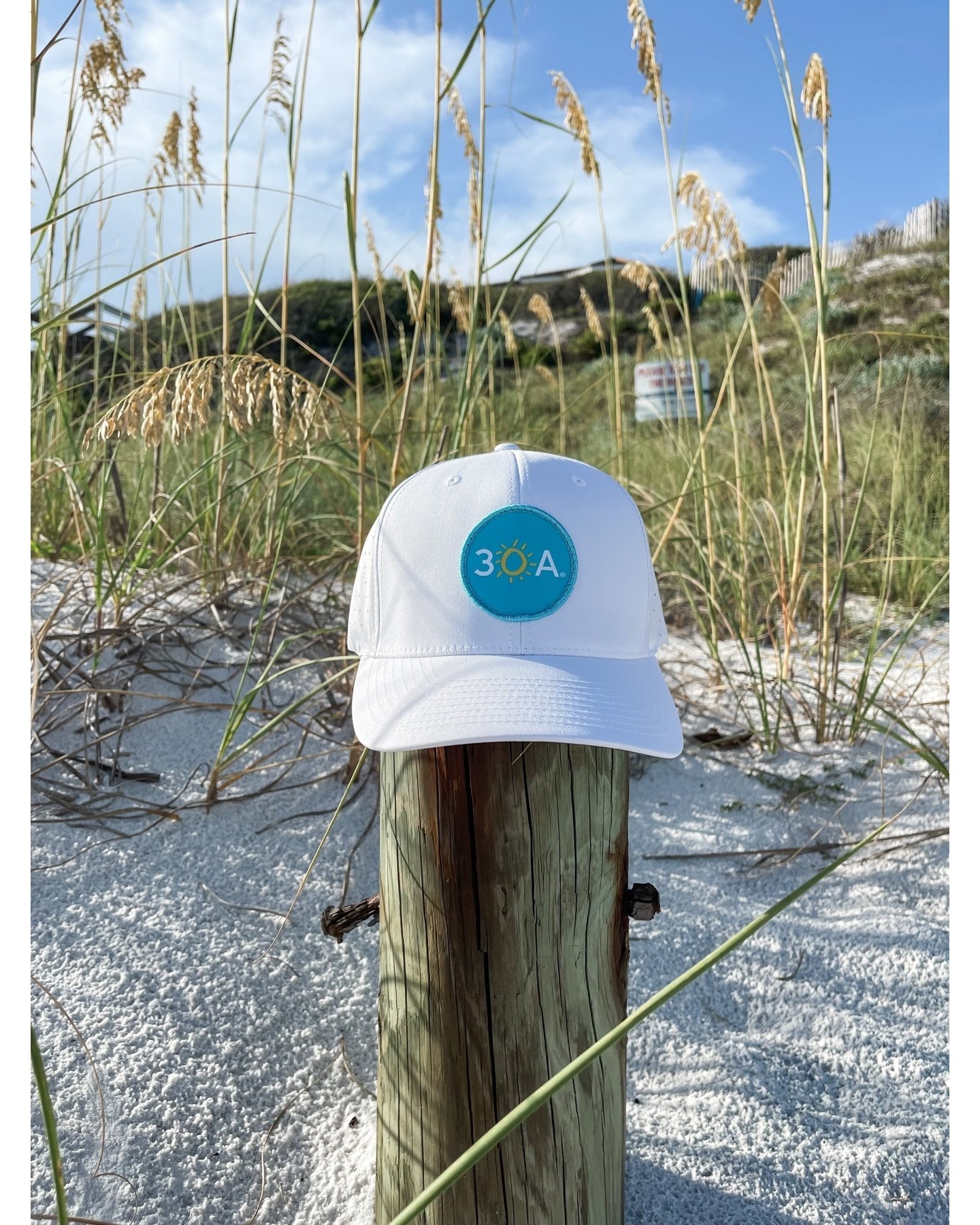 30A Official Logo Patch Performance Hat - 30A Gear - caps adjustable