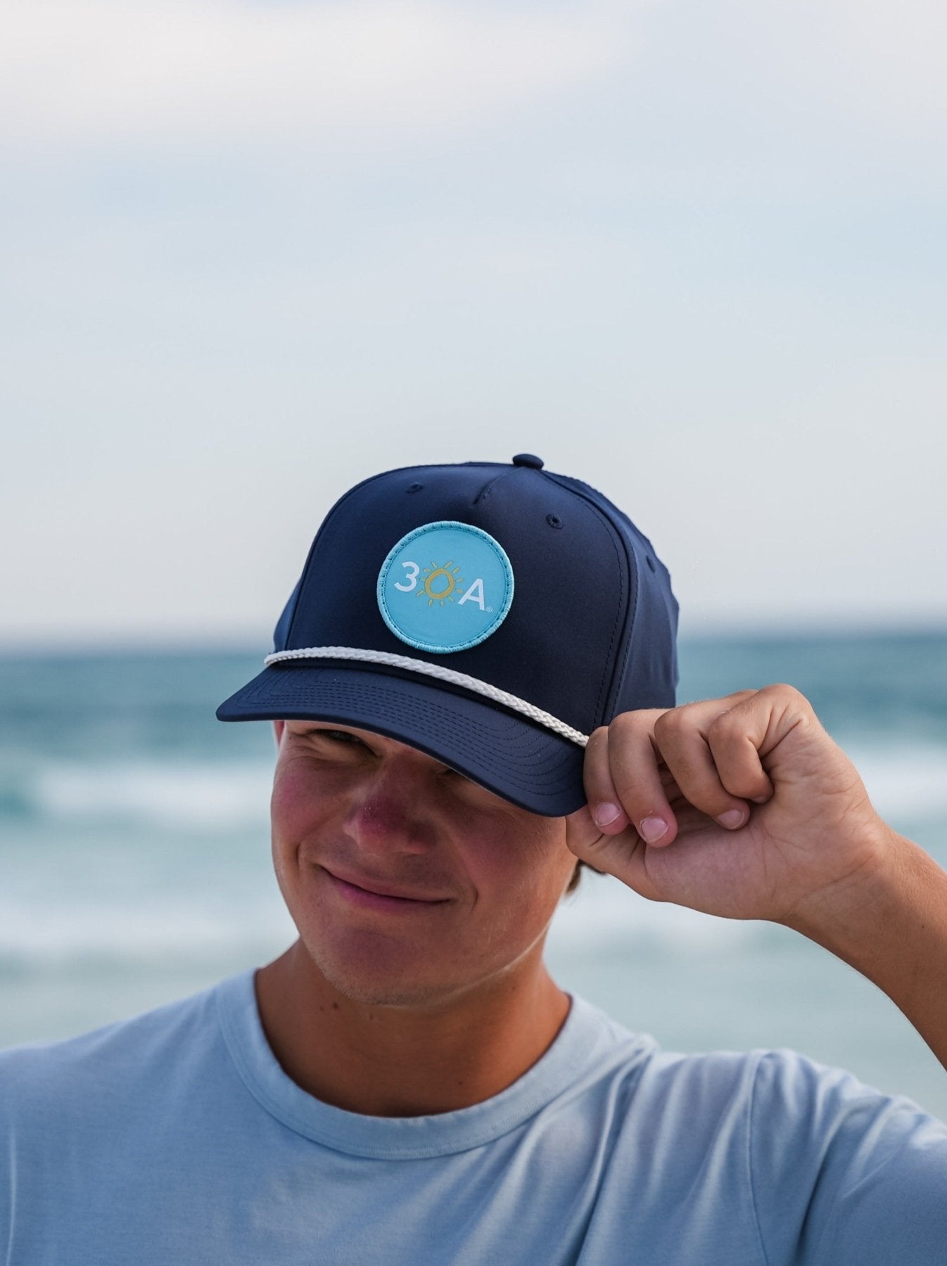 30A Official Logo Patch Rope Hat - 30A Gear - caps adjustable