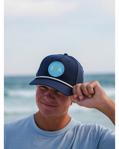 30A Official Logo Patch Rope Hat - 30A Gear - caps adjustable