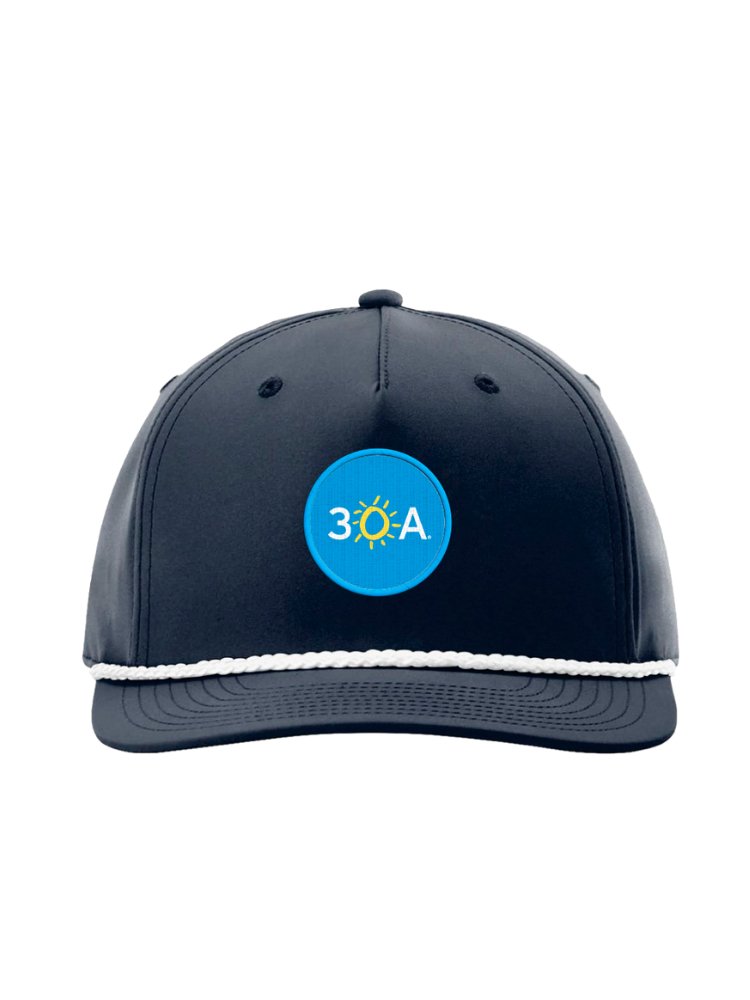 30A Official Logo Patch Rope Hat - 30A Gear - caps adjustable