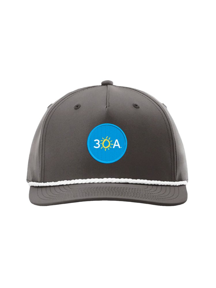 30A Official Logo Patch Rope Hat - 30A Gear - caps adjustable